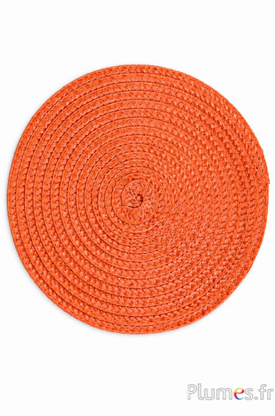 Synthetische Bibi-Basis - Durchm. 14 cm - orange